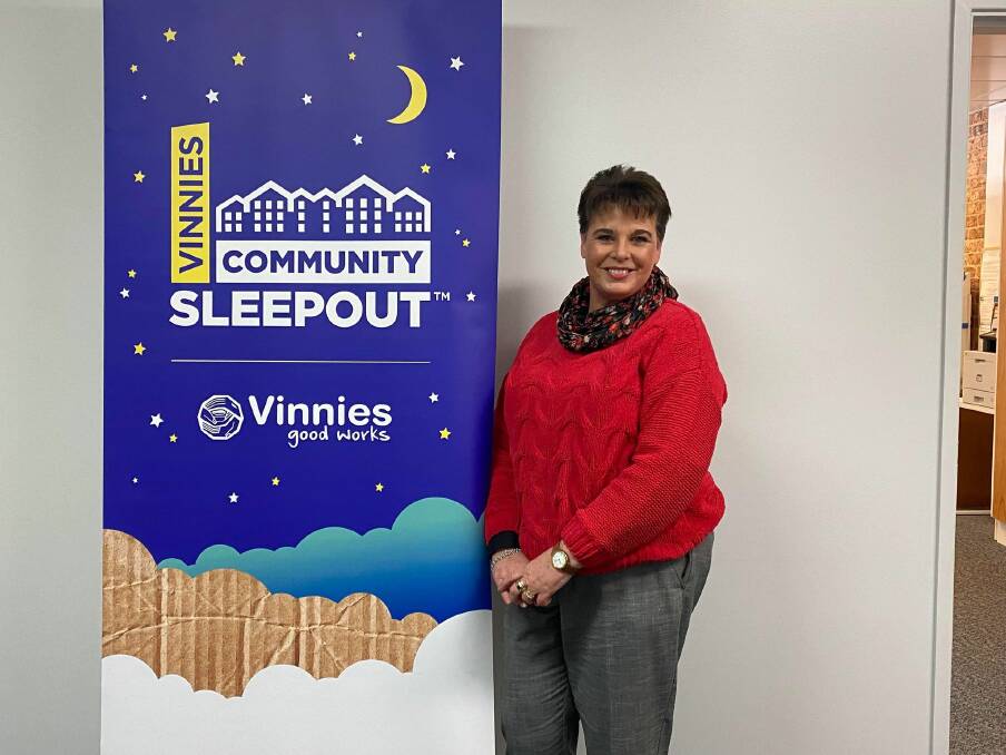 HAPPY TO BE INVOLVED: Local event organiser Sue Oosthuysen is encouraging the community to get involved in the virtual sleepout event this Friday and raise funds to combat homelessness in the Murrumbidgee. PHOTO: Lizzie Gracie