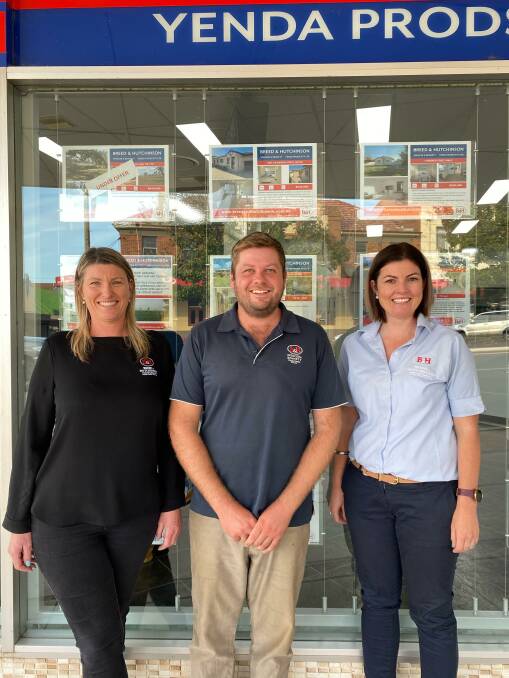 READY FOR AUCTION: Auctioneer Callum Stewart, supported by Mel Russell (left) and Katie Paul, will have a big job on May 28 when he auctions lambs for charity PHOTO: Elizabeth Gracie