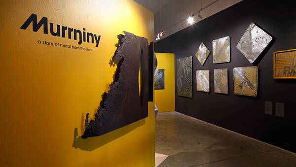 Murrnginy: a story of metal from the east is the latest exhibition at the NCCA. Picture: Supplied