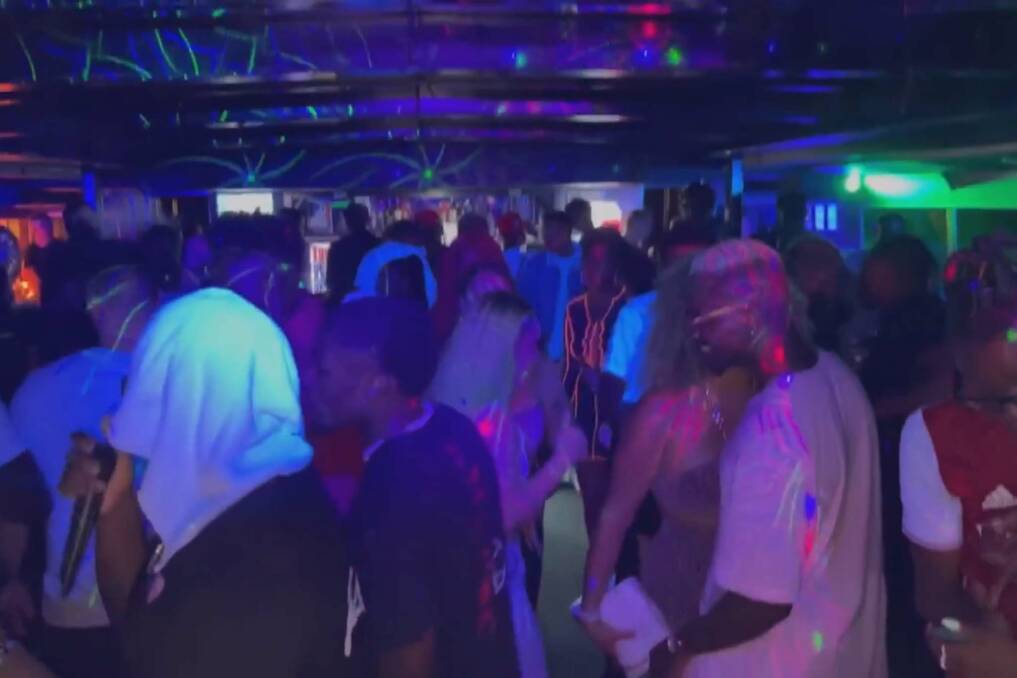 Chief Health Officer Dr Kerry Chant said NSW Health is "urgently contacting" around 140 people who attended the party boat cruise (pictured) on Sydney Harbour on the evening of Friday, December 3. 
