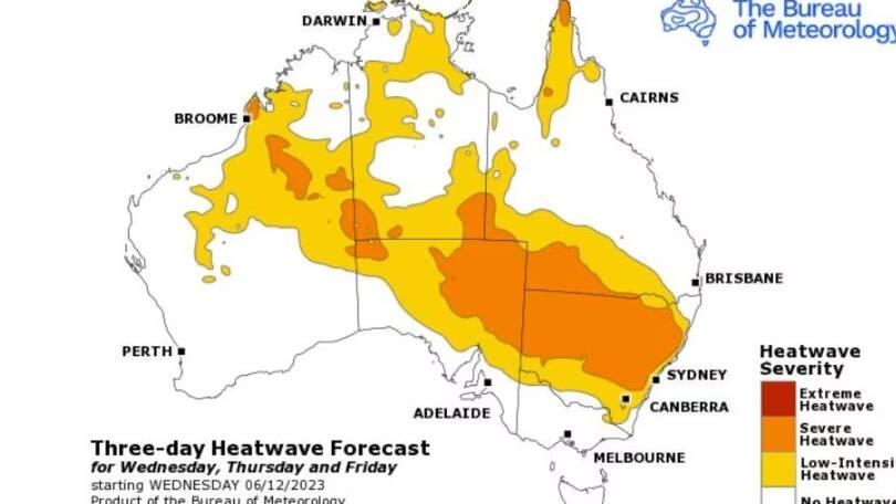 Australia braces for blistering heatwave