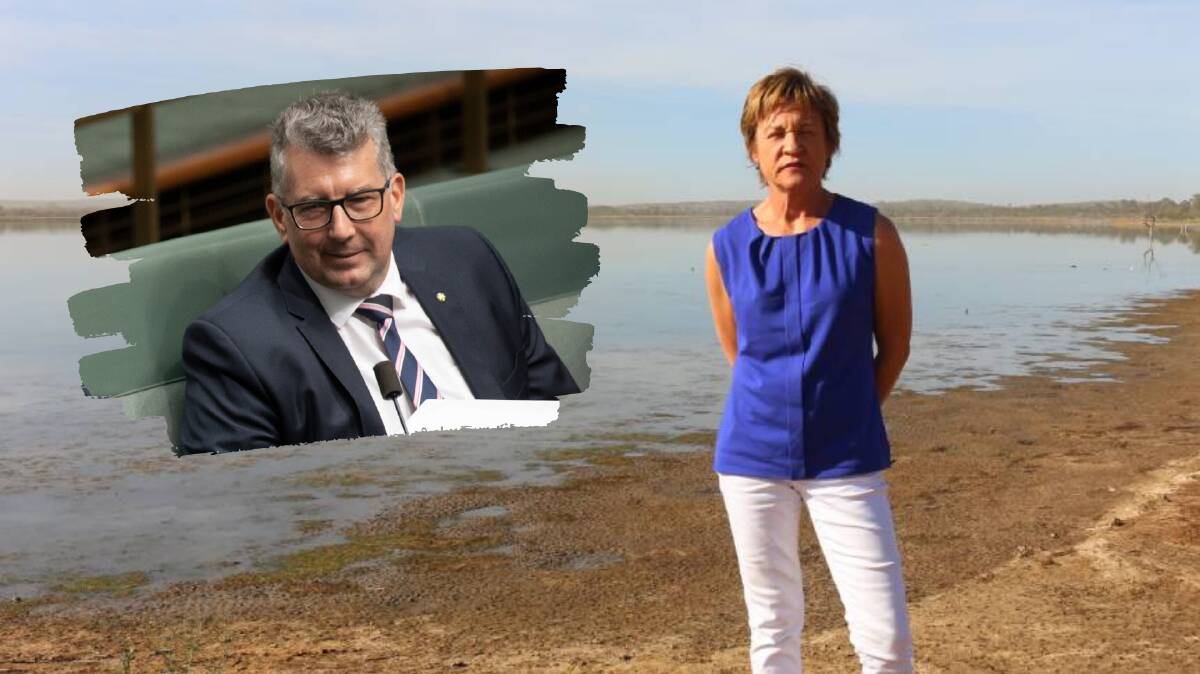 ROUGH START: Helen Dalton blast the new Water Minister Keith Pitt.