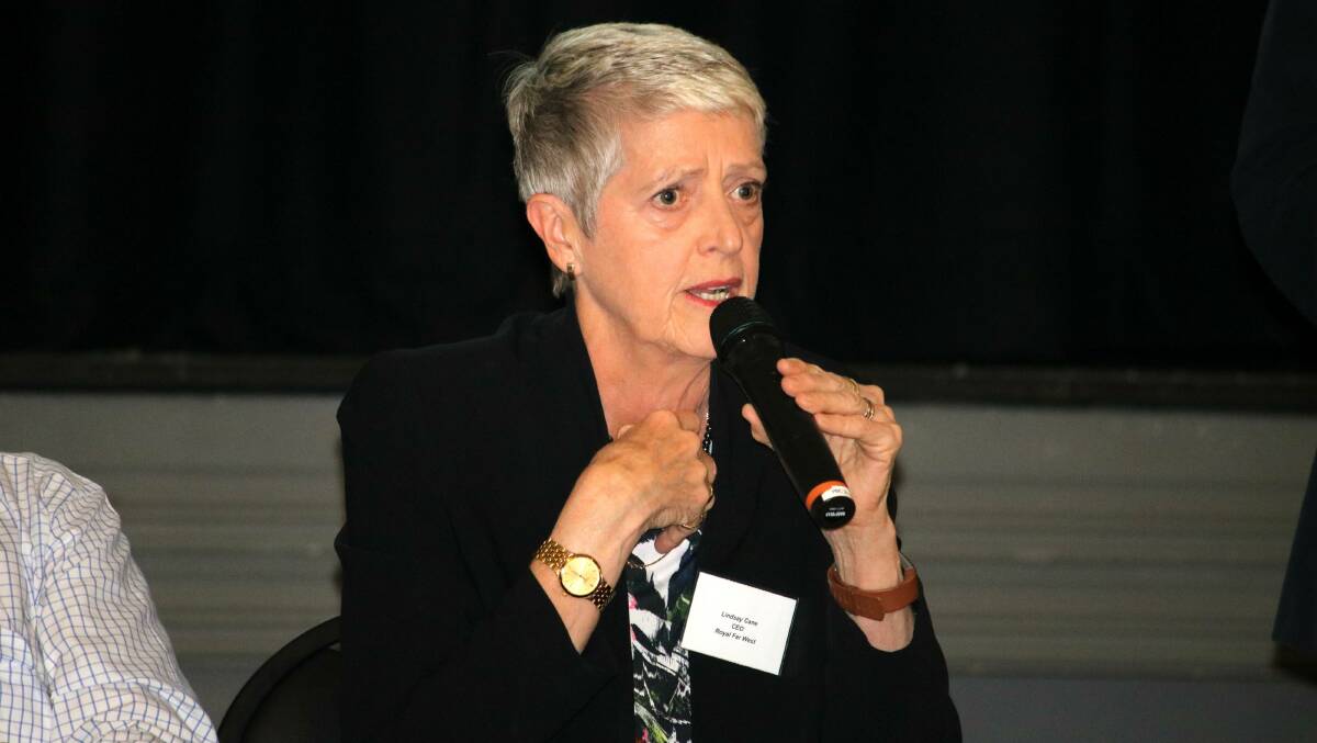 Royal Far West CEO Lindsay Cane has been a frequent panelist and will return for the Canberra forum on February 13.