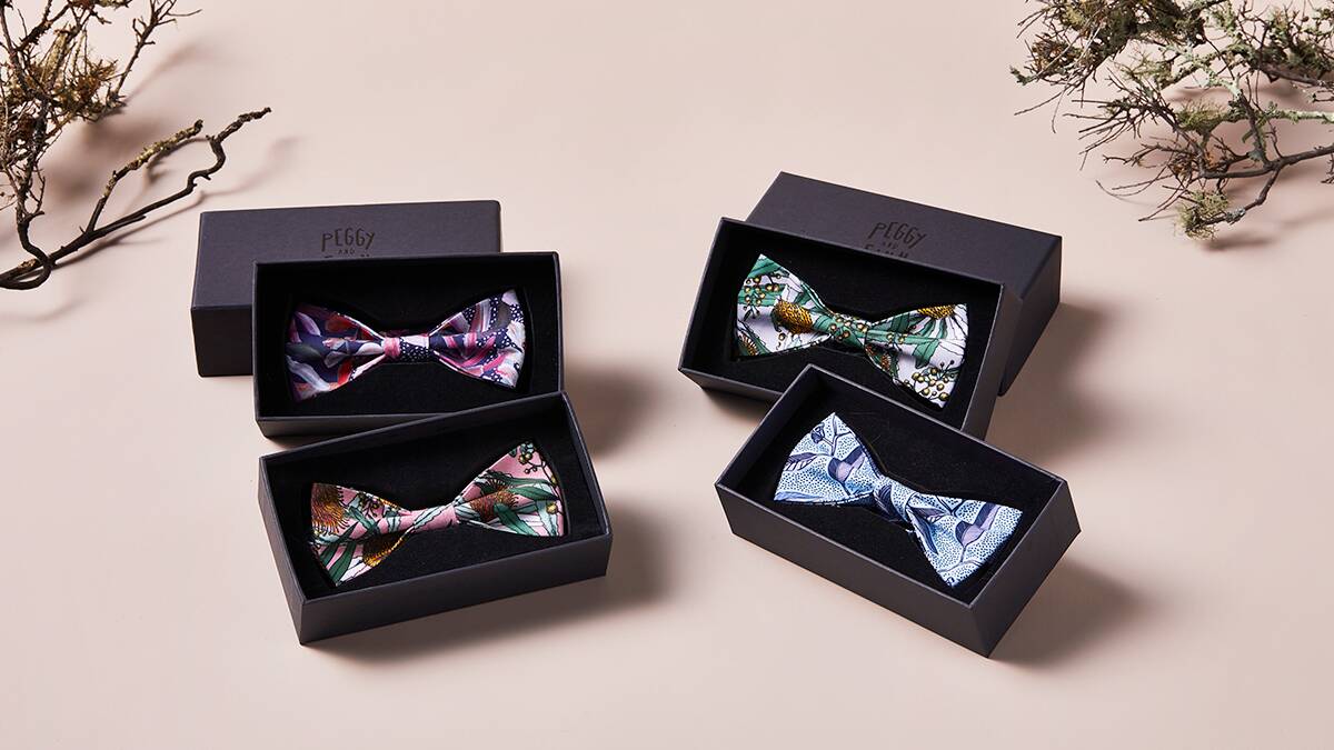 Peggy and Finn’s Bow Ties, $59.95