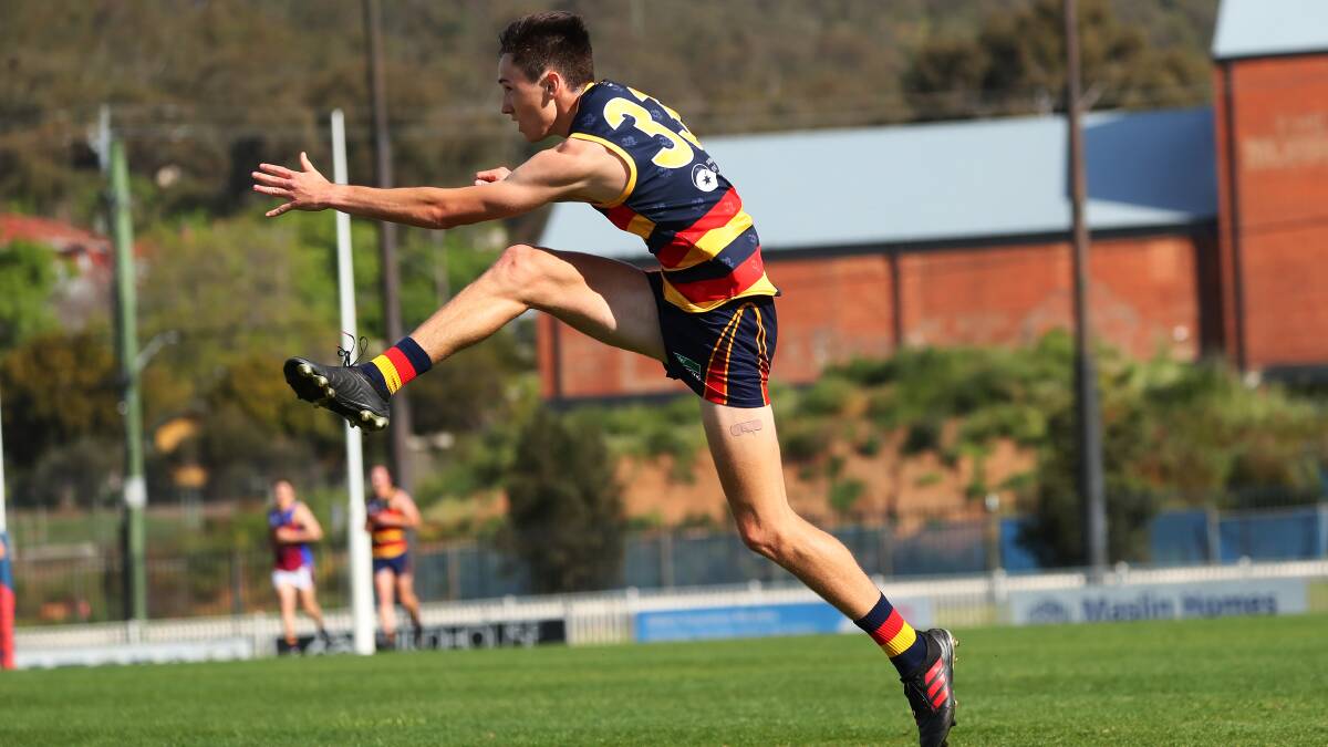 SAINTS BOUND: Leeton-Whitton product Cooper Sharman
is on his way to St Kilda after being picked up in the AFL
mid-season draft. Picture: Emma Hillier
