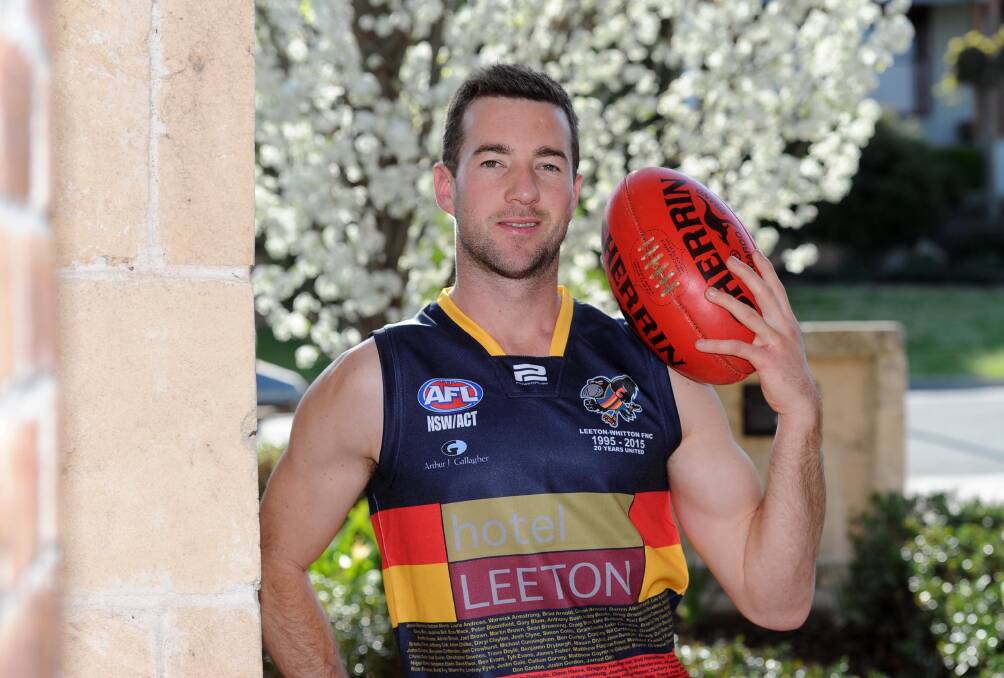 BACK IN TOWN: Bradley Boots has returned to Leeton-Whitton this season. Picture: Laura Hardwick