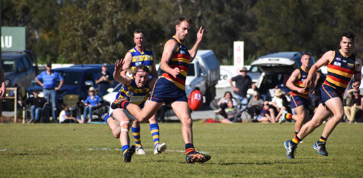 KEEN FOR FLAG: Leeton-Whitton's Lucas Meline is desperate for another grand final shot at the Tigers. Picture: Liam Warren. 