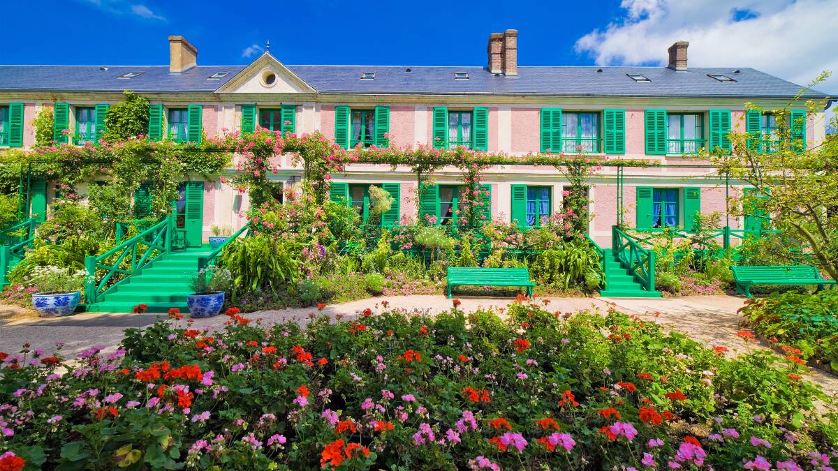 LASTING IMPRESSION: Monet's garden and house in Giverny, France, is one of the last stops on the tour. 