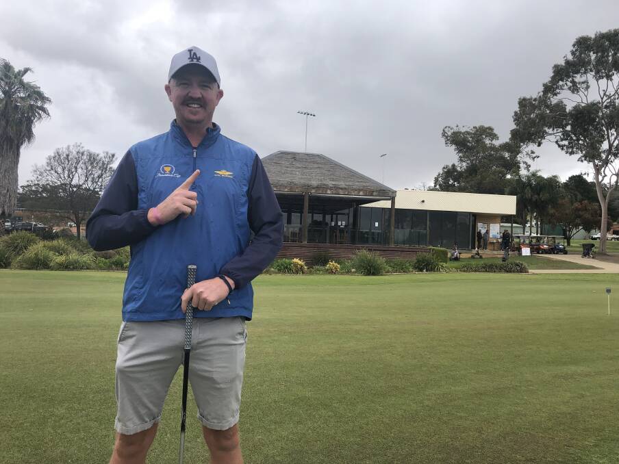 NUMBER ONE: Kyle Tuckett enjoyed his first club championship victory at Wagga City Golf Club at the weekend. Picture: Matt Malone
