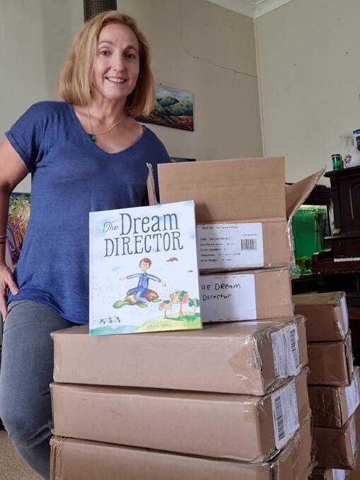 Krysten Taprell with the first release of The Dream Director. PHOTO: Supplied