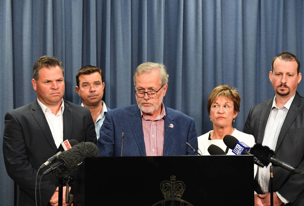 PARLIAMENT: Earlier in the day, Mrs Dalton joined Upper House member Mark Banasiak in a call on the NSW education minister to urgently address a crisis in the NSW public school system.