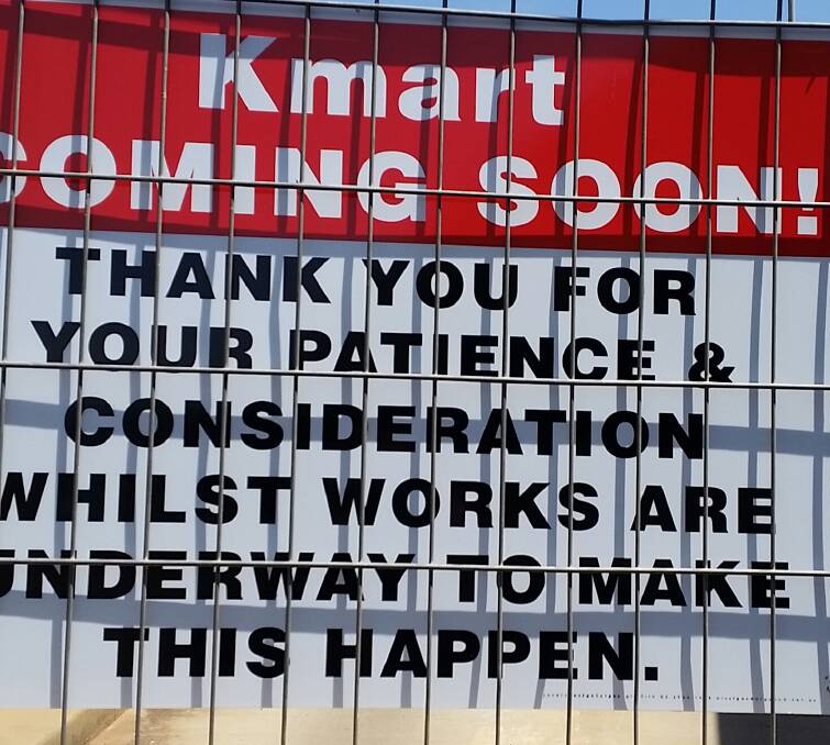 CONFIRMED: Kmart reveals month of Griffith store's opening