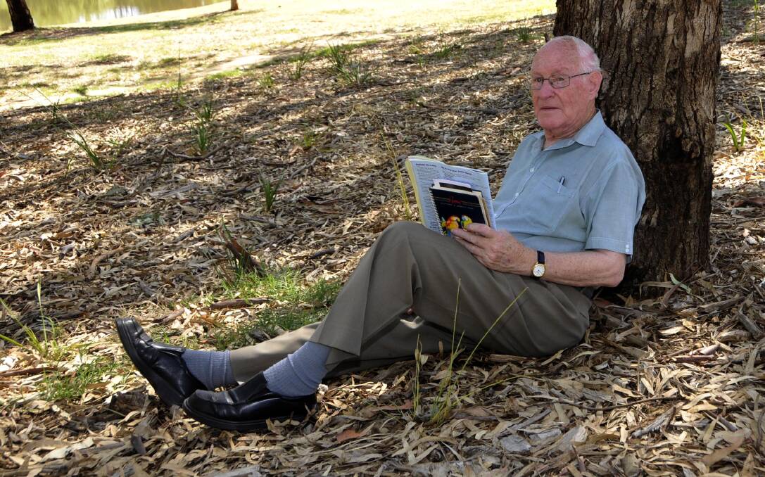 MISSION: Retired Catholic priest Frank Bell, pictured aged 83, was a missionary in the Andes in South America for 13 years. PHOTO: The Daily Advertiser