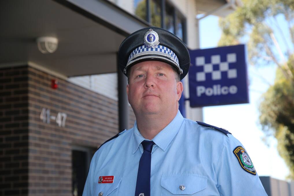GOOD POLICING: Chief Inspector John Wadsworth said Leeton and Narrandera were coming out of a resource slump, so was pleased for the results to show consistency against last year's statistics.