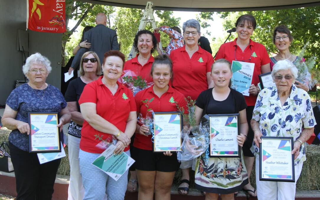 ACHIEVEMENT: The 2018 Leeton Shire Australia Day award winners. Who will be recognised at this year's annual awards ceremony?