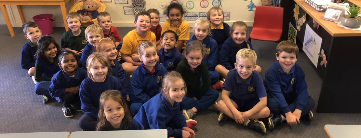 JOIN IN: This year's crop of first year students went through the kindergarten transition in 2018, setting them up for a great start to their education