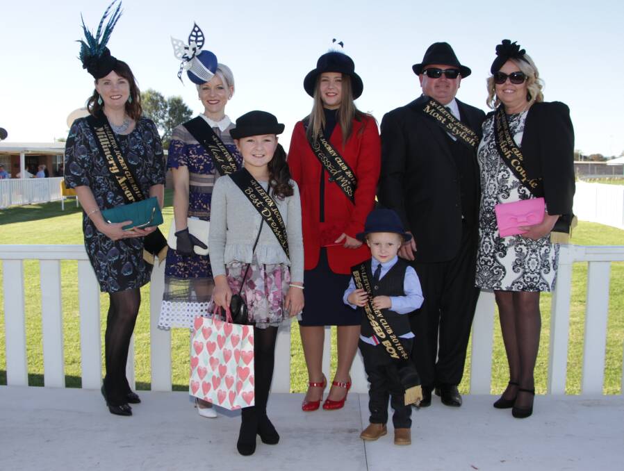 CATEGORY winners in 2016 were (back from left) Lee Longmire, Mel Billingham, Eliza McCormack, Rob and Donna Hillier, (front) Sascha Parker and Oliver Walsh.