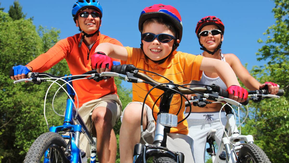 GET ON YOUR BIKES AND RIDE: Cycling is fun for all the family and Bike Week events in Leeton are a great way to enjoy two-wheeled adventuring.