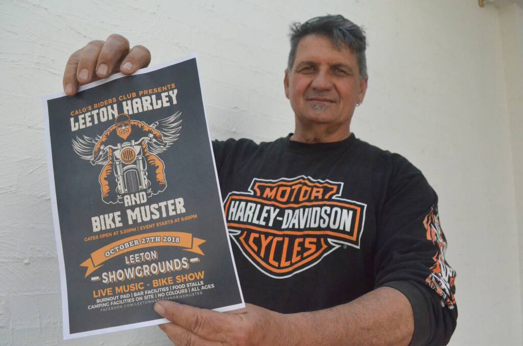 HELPING HARLEYS: Leeton Harley and Bike Muster founder Pat Tripodi has witnessed the increase need for mental health support in rural communities. Picture: Declan Rurenga