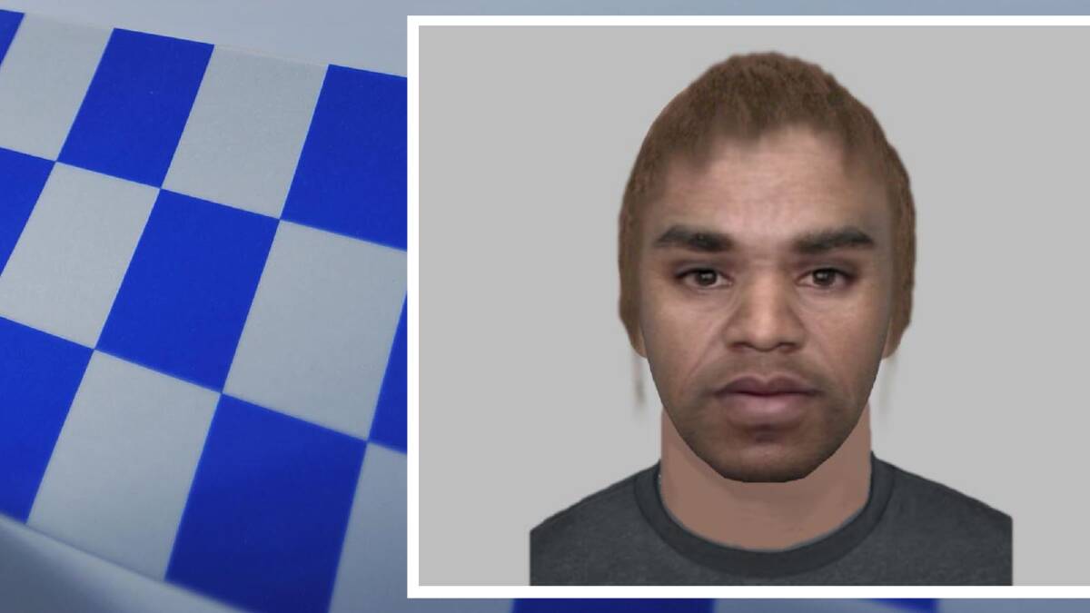 Police released a COMFIT image of a man they would like to talk to about reports of sexual assault on a young girl in Leeton last year. Picture: NSW Police