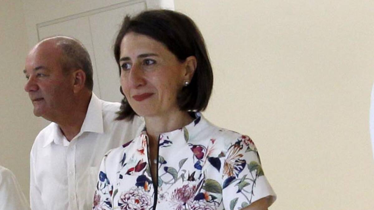 The ICAC inquiry that revealed the secret relationship of former Wagga MP Daryl Maguire and Gladys Berejiklian - pictured at Wagga Base Hospital in 2017 - has prompted changes to the ministerial code of conduct. 