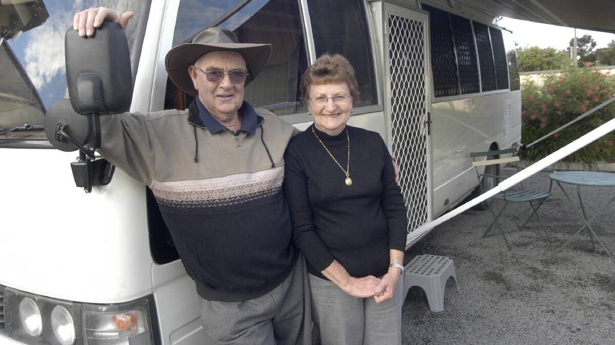 2009: Leeton is now officially an RV friendly town according to the Campervan and Motorhome Club of Australia. Members of the Riverina Ragers branch of the Auswide Motorhome Club, Allan (left) and Yvonne Newton, said the title would bring many more campers into town.