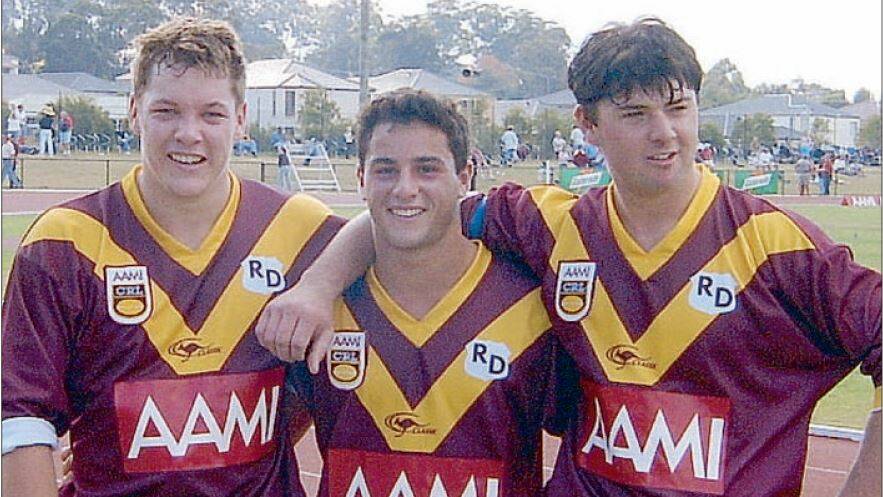 2004: Riverina and Leetons representatives Daniel Holt, Chris Borgese and Michael Thomas at Gosford during their North Coast clash last weekend.