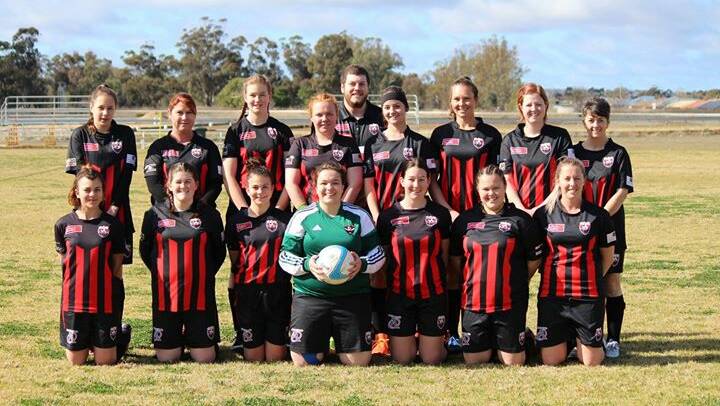 BIG WINNERS: Leeton United were thrilled with their 11-0 thrashing of Temora at the weekend. Taken a great photo around Leeton Shire? Email editor@irrigator.com.au. Picture: Supplied