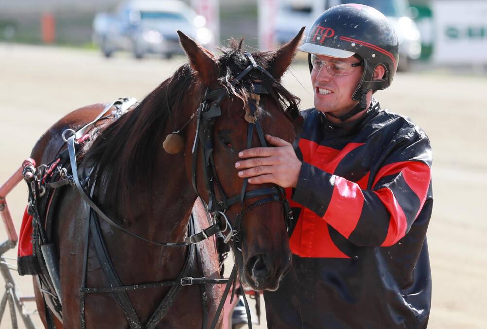 Todd Prest was pleased with the winning start from Sporty Dancer at Wagga on Friday.