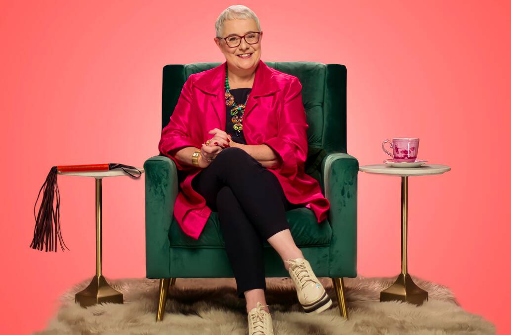 Melanie Rose, host of How to Build a Sex Room, now on Netflix. Picture: Netflix