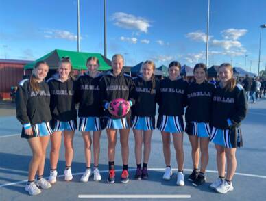 GREAT EFFORT: Barellan's under 15s side who came away with a fifth-placed finish at the Senior State Titles. PHOTO: Contributed