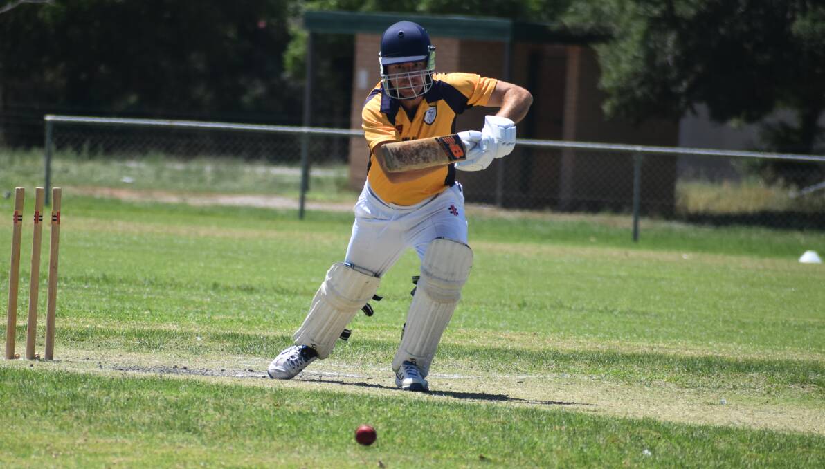 Narrandera's James Sullivan enjoyed a good day out with the bat against the Colts as he posted a fifty