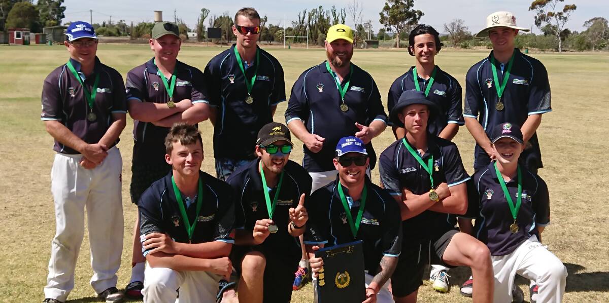 WINNERS: Yanco Cricket Club took out the A grade Twenty20 competition with a win in the grand final on Sunday. PHOTO: Contributed