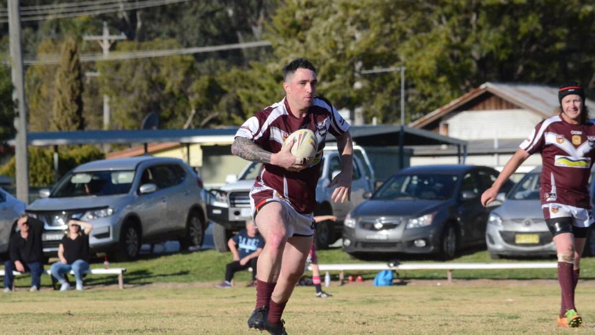 Daniel Johnson in action for the Hawks during their last game in 2019