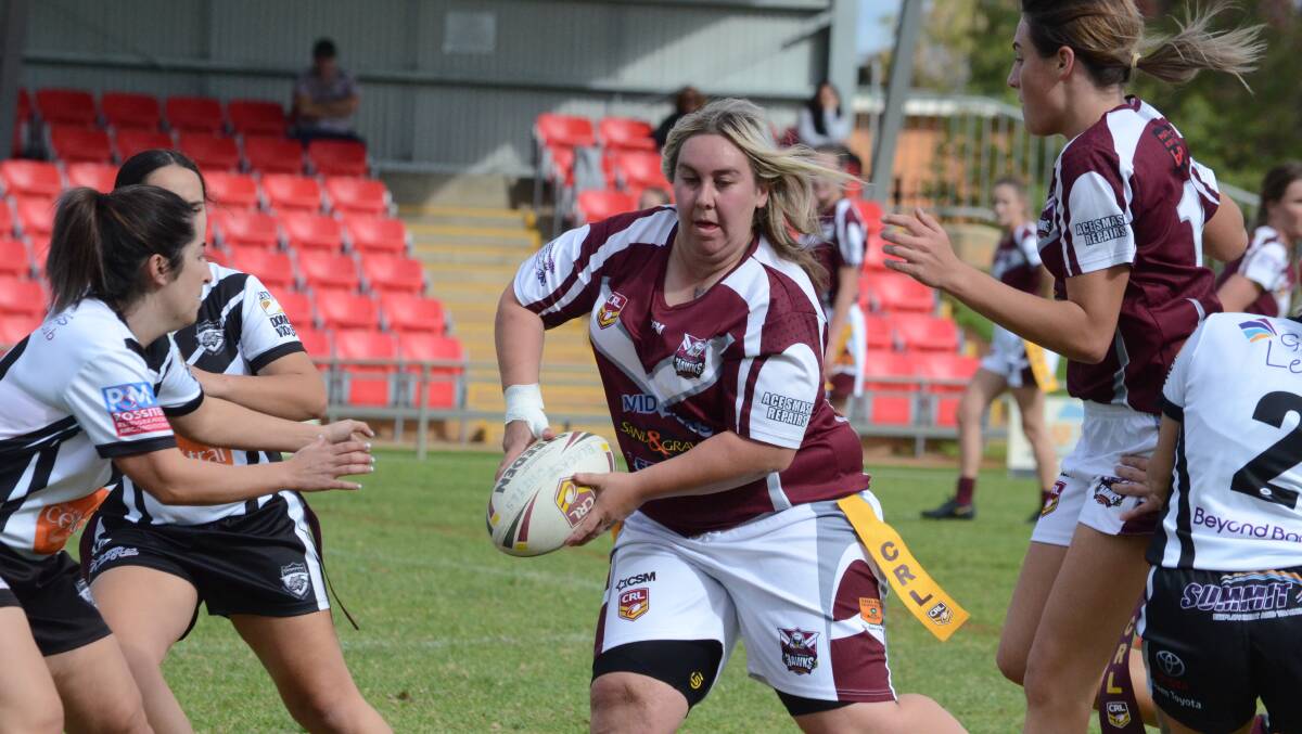 LEADING THE SIDE: Yanco-Wamoon's Monique Higgins will captain/coach the Group 20 league tag side to take on rivals Group 9. PHOTO: Liam Warren