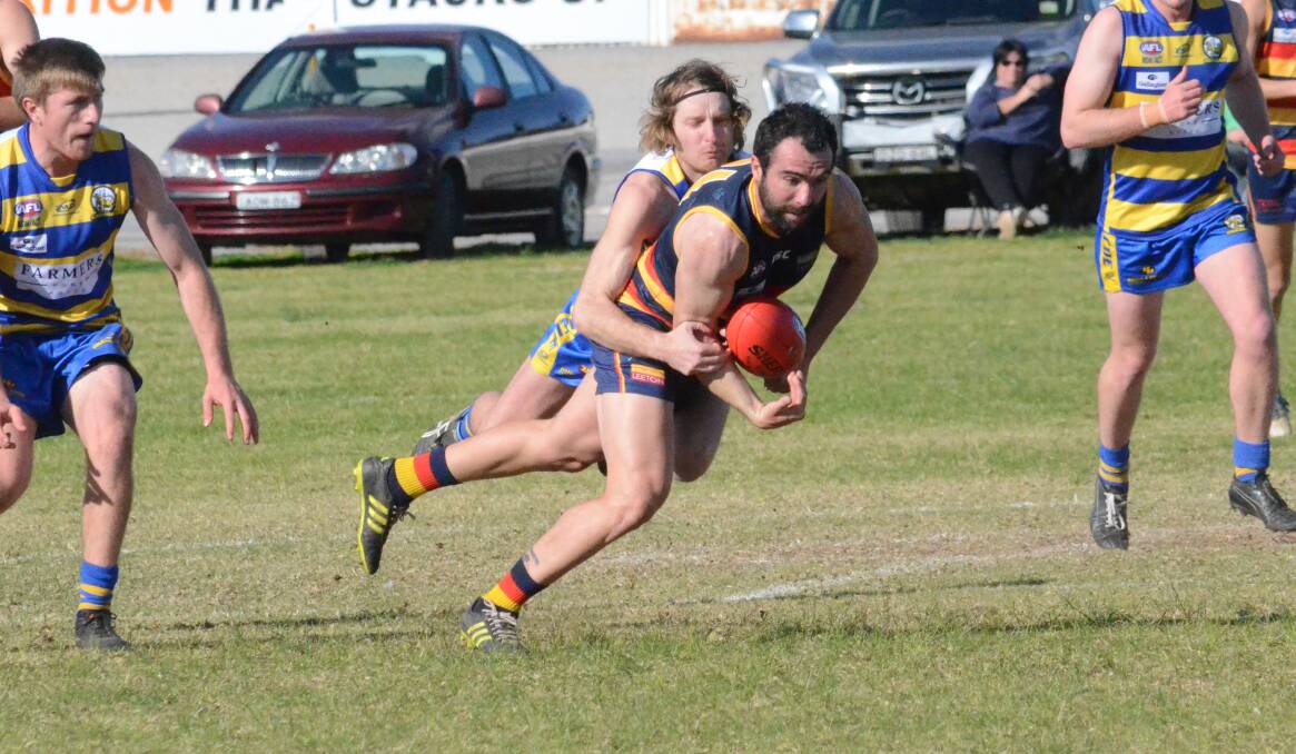 BACK AT HOME: The Crows will return to the Leeton Showground this weekend for the first time in 2020 as they play host to Turvey Park.
