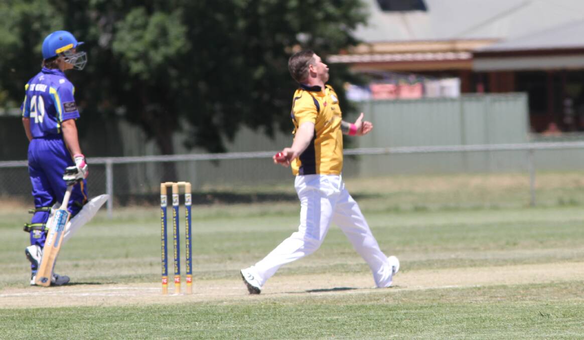 Narrandera's Jordan Camm picked up five wickets to help the Carpheads take their first win of the season