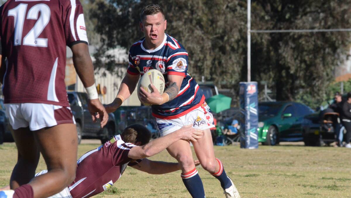 FOOTY RETURNS: Ben Jeffery will lead the Group 20 Invitational side on Saturday as rugby league makes its return to Griffith. PHOTO: Liam Warren