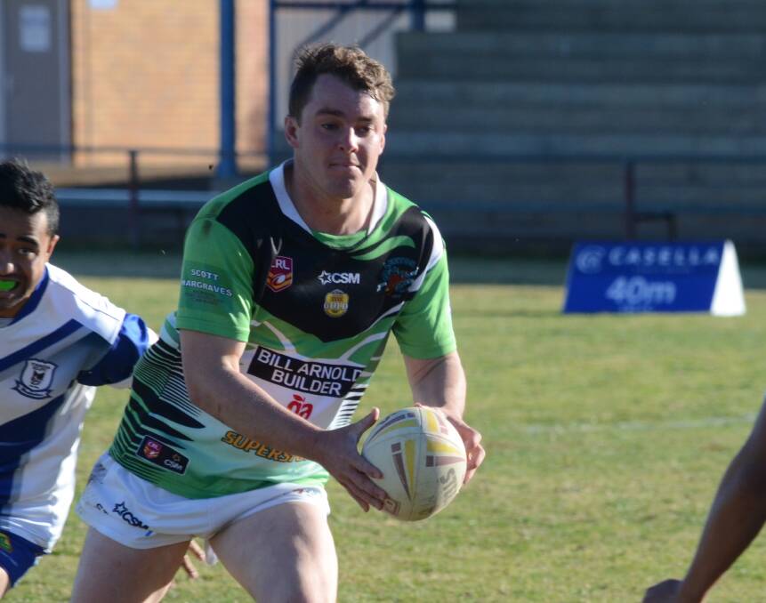 Teague Studholme is one of five players named from Leeton Shire in the Group 20 side to take on Group Nine on Saturday