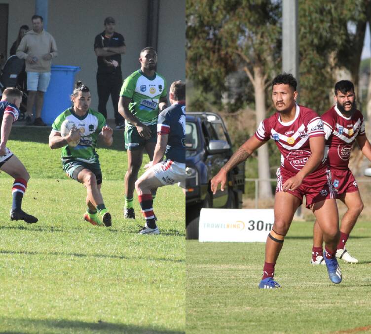 DERBY DAY: This weekend will see arch-rivals Leeton Greens and Yanco-Wamoon face off on Sunday afternoon. PHOTOS: Liam Warren and Talia Pattison