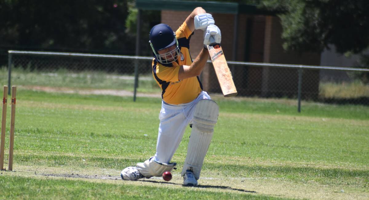 STRONG START: Narrandera's James Sullivan laid the foundation for his side's victory over the LSC Colts on Saturday. PHOTO: Liam Warren