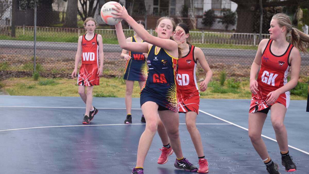 Amelia Irvin and the Crows Blue under 13s side will look to wrap up a perfect season this Saturday in the South West grand final