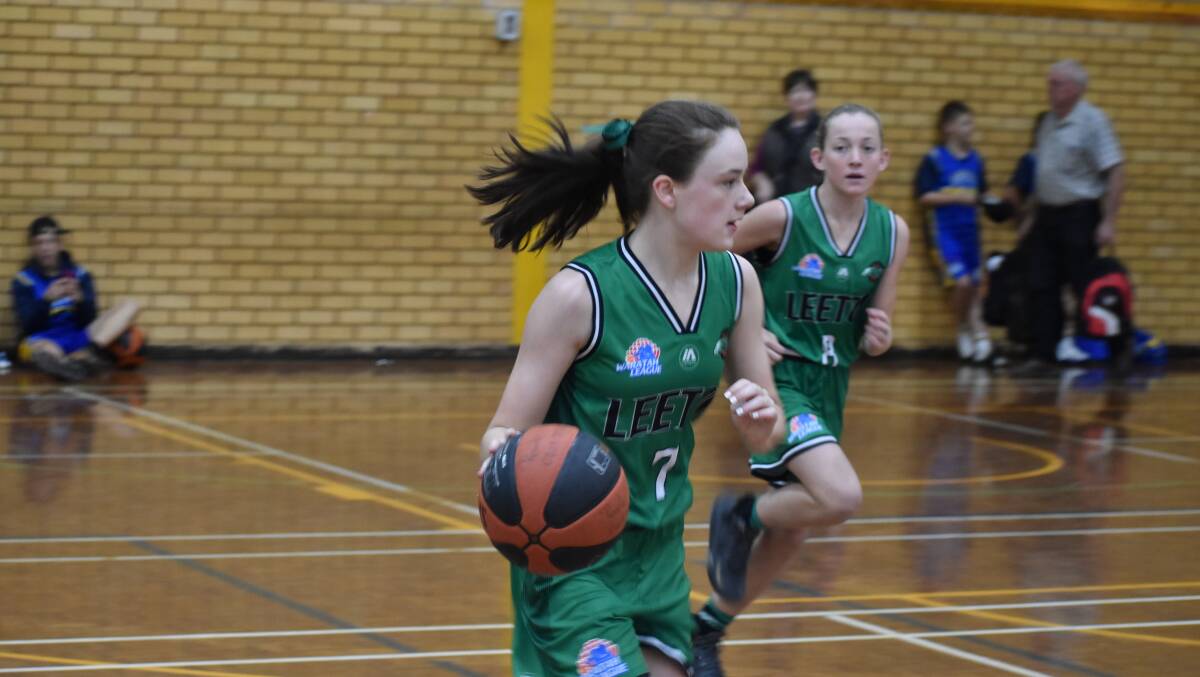 COMPETITION ON THE HORIZON: Leeton 16's Maddy Irvin in action during a gala day earlier in the year against Narrandera. PHOTO: Shaun Paterson