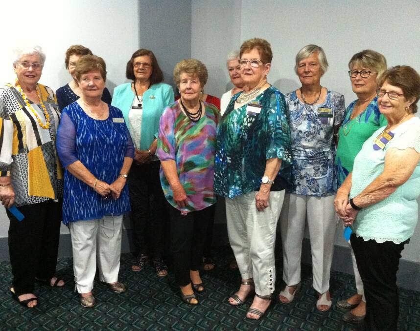 FRIENDLY FACES: Members of the Leeton VIEW Club. Picture: Contributed