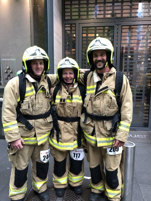 STEP AFTER STEP: Ben Boots, Emma Tyrrell and Kai Attree took on a mammoth challenge of 1504 steps to raise money for the fight against MND. Picture: Supplied
