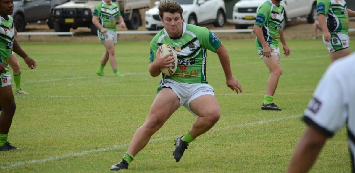 BACK ON DECK: The Leeton Greens and Daniel Fisher (pictured) return to take on the Waratahs on Saturday. Photo: Liam Warren
