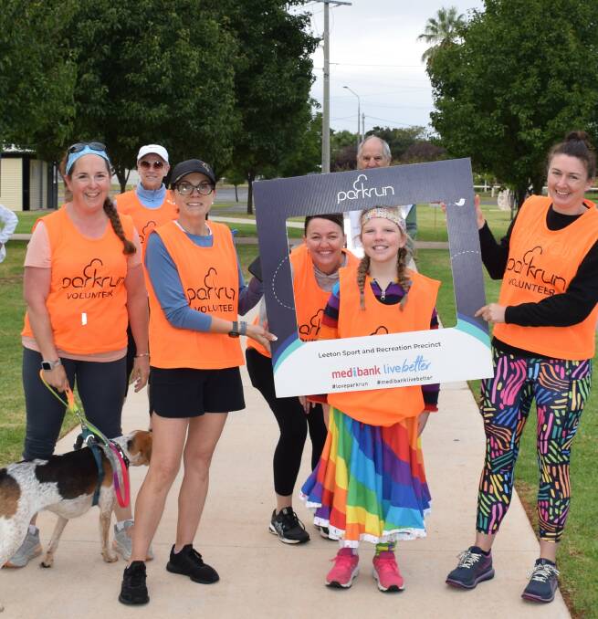 GREAT FUN: Leeton's parkrun is open to everyone of all abilities, as well as those who want to volunteer their time to help the event run each week. Photo: Supplied