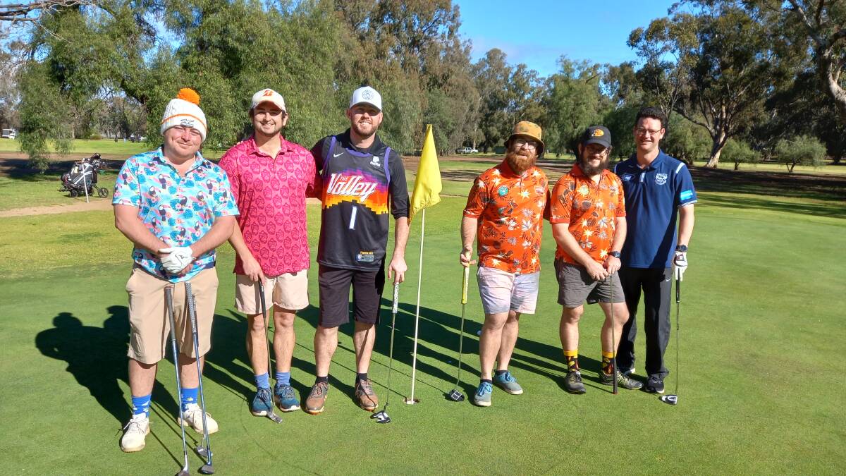 GREAT DAY: The recent Friends of Luro and St Vincent De Paul charity golf day was well supported in Leeton. Photo: Supplied
