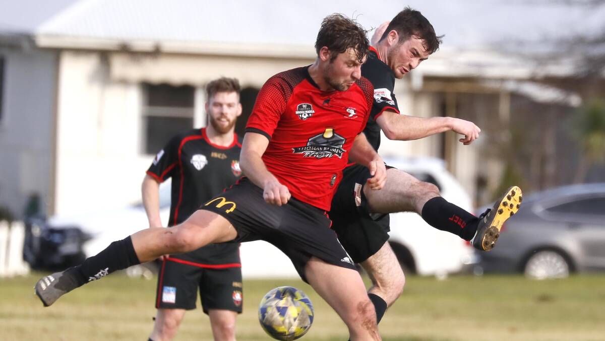 FIRST LOSS: Leeton United went down 4-2 to Lake Albert on Sunday afternoon. Photo: The Daily Advertiser