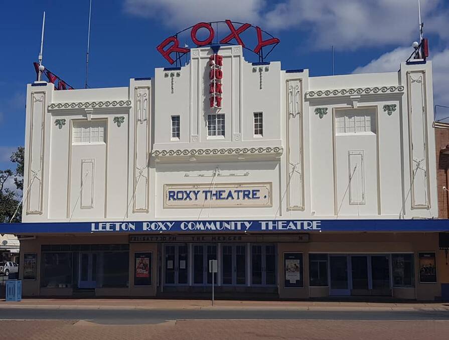 The Roxy Theatre is looking grand after its recent coat of fresh paint. 